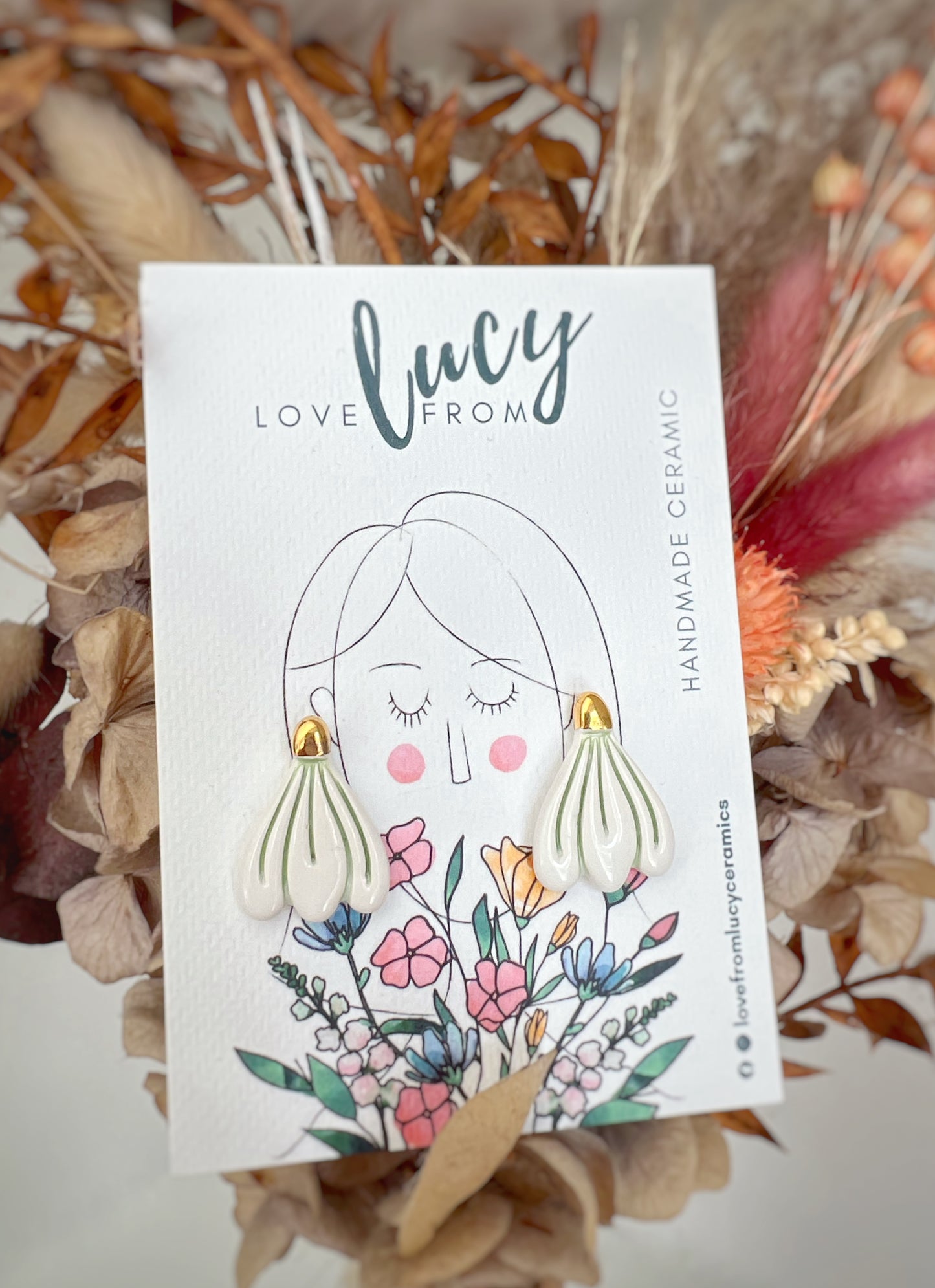 Snowdrop stud