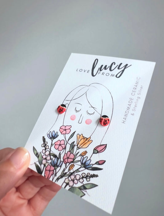 Tiny Ladybird Stud