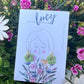 Daisy Hoops - various colours