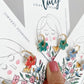 Daisy Hoops - various colours